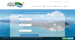 Desktop Screenshot of conerohotels.it